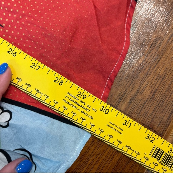 Zara Men’s graphic cartoon comic button up 100% viscose shirt size Large - Picture 5 of 7